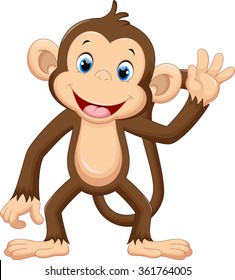 Monkey Clip Art の画像 写真素材 ベクター画像 Shutterstock