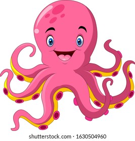 Cartoon Octopus Takoyaki Chef Design Stock Vector (Royalty Free) 2124084374