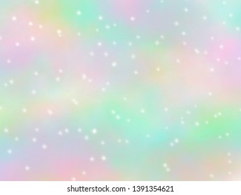 Cute pastel background with glitter or bokeh sparkle like fairy star dust. Glare, glow magic galaxy theme design for template, montage your product, effects, presentation, card, hologram, wallpaper - Powered by Shutterstock