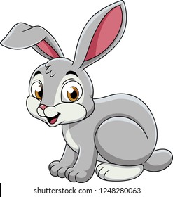 Cute Rabbit Cartoon Stock Illustration 1248280063 | Shutterstock