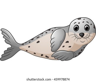 Cute seal cartoon