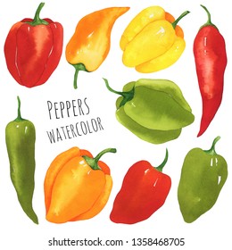 6,958 Chili Watercolor Images, Stock Photos & Vectors | Shutterstock