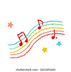 手書き 音符 のイラスト素材 画像 ベクター画像 Shutterstock