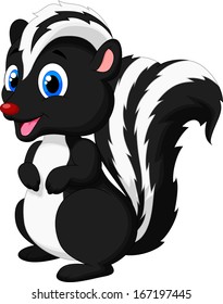 Cute Skunk Cartoon