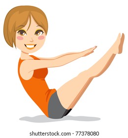 Pilates Cartoon Images Stock Photos Vectors Shutterstock