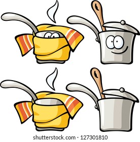cute stew-pan -raster version of vector file