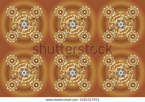 Cute texture. Seamless geometric pattern. Cute\
background. Vintage background. Pictures in brown, neutral and\
beige colors.\
Raster.