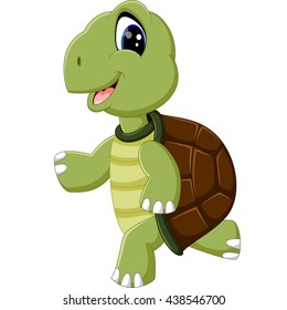 Cute Turtle Cartoon Stock Illustration 438546700 | Shutterstock