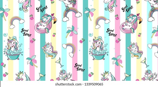 cute unicor pattern