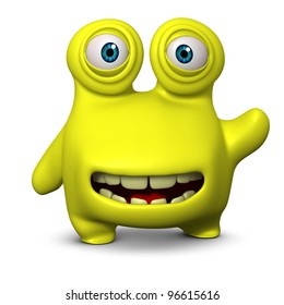 Cartoon Monster Stock Vector (Royalty Free) 624624836 | Shutterstock
