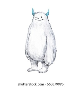 Yeti Drawing Images, Stock Photos & Vectors | Shutterstock