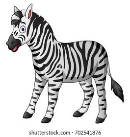 Cute Zebra Cartoon Stock Illustration 702541876 | Shutterstock