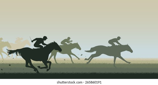 競馬 芝生 のイラスト素材 画像 ベクター画像 Shutterstock