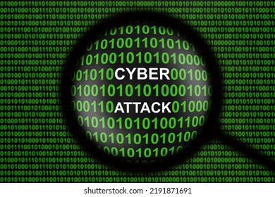 Cyber Attack. Hackers Violate Privacy. Hacker Is Searching  Personal Data. Social Media Data Breaches