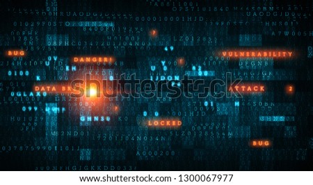 Cyber security concept