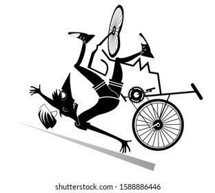 952 Cyclist falling Images, Stock Photos & Vectors | Shutterstock