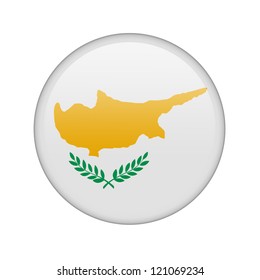 Cypriot Flag Form Glossy Icon Stock Illustration 121069234 | Shutterstock