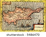 Cyprus ancient map