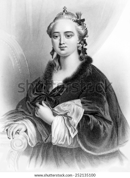 Czarina Catherine II (aka Catherine\
the Great) (1729-1796), Czarina of Russia\
(1762-1796)