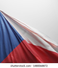 Czech Flag Czech Republic National Colors Stock Illustration 1480068872 ...