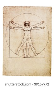 Da Vinci's Vitruvian Man