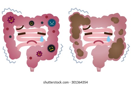 5,837 Colon Cartoon Images, Stock Photos & Vectors | Shutterstock