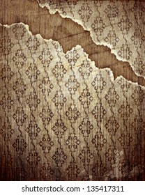 Damaged Old Wallpaper