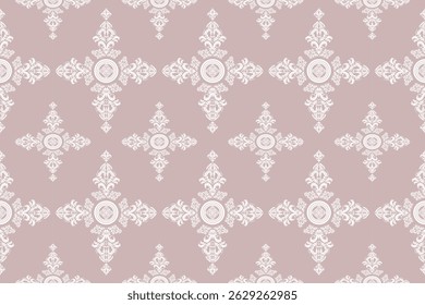 Damask seamless pattern design for textile l damask for home and funiture pattern l carpet and rug pattern