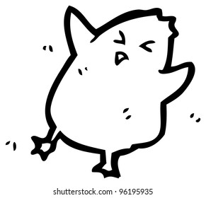 Dancing Chick Cartoon Stock Illustration 96195935 | Shutterstock