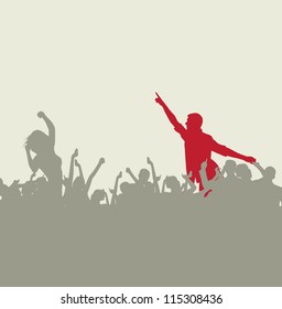 Dancing people