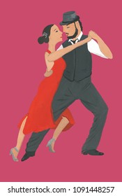 Dancing young argentines