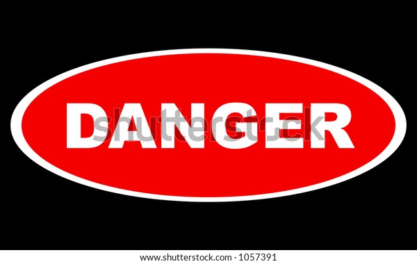 Danger Logo Stock Illustration 1057391 | Shutterstock