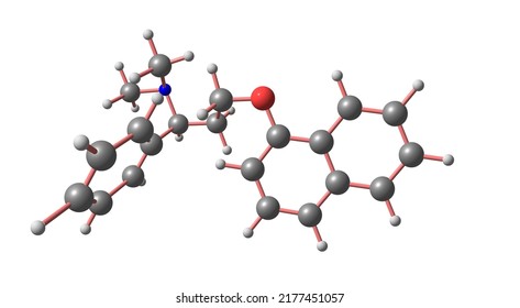 Dapoxetine is a medication used for the treatment of premature ejaculation in men 18 to 64 years old. 3d illustration