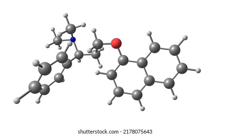 Dapoxetine is a medication used for the treatment of premature ejaculation in men 18 to 64 years old. 3d illustration