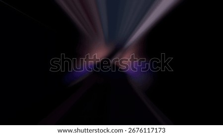 Dark abstract background with converging light rays, creating a mysterious tunnel effect ideal for high-tech concepts