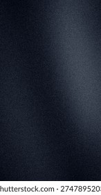 Dark abstract grainy gradient with deep navy, charcoal, and silver grey tones; elegant blurred noise texture for professional banners, templates, and wallpapers