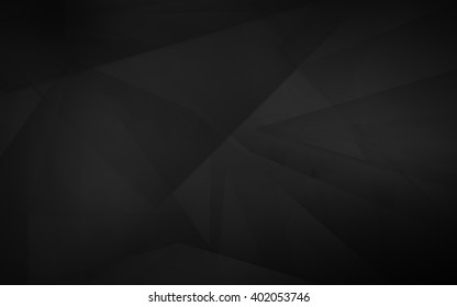 Dark Abstract Polygonal Mosaic Background, Creative Design Template