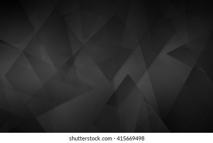 Dark Abstract Polygonal Mosaic Background, Creative Design Template