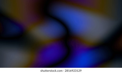 Dark Abstract Twotone Gradient Background with Blue Purple Soft Blur