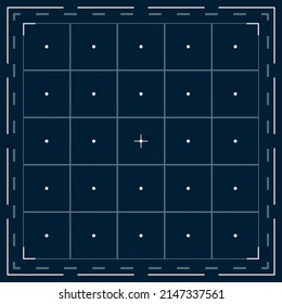 Dark Ambient Hud Grid Infographic