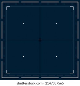 Dark Ambient Hud Grid Infographic