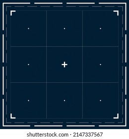 Dark Ambient Hud Grid Infographic