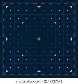 Dark Ambient Hud Grid Infographic