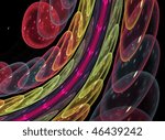 Dark Background with colors