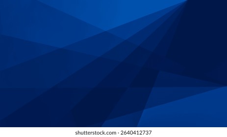 Dark blue abstract geometric pattern modern background. Line stripe triangle direction polygon mosaic diagonal. Business presentation technology tech. Template. Design.