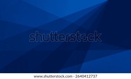 Dark blue abstract geometric pattern modern background. Line stripe triangle direction polygon mosaic diagonal. Business presentation technology tech. Template. Design.