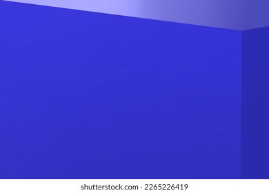 Dark blue background  3D image  and upper lip line