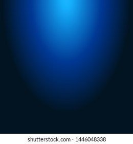 Dark Blue Background With Light Effect