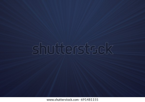 Dark Blue Background White Faded Rays Stock Illustration