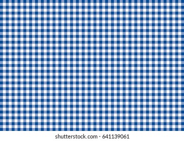 Dark Blue Gingham Pattern Background